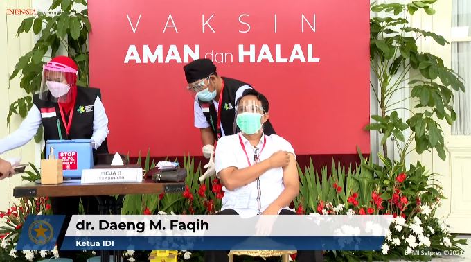 Selain Jokowi, ini 22 nama yang terima vaksin Sinovac perdana