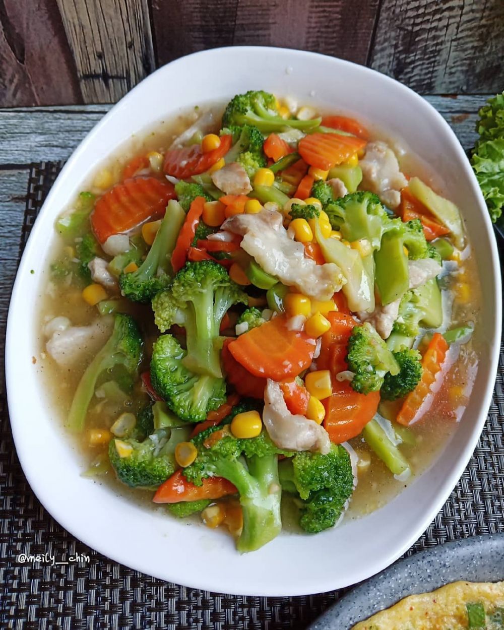 Resep sayur segar untuk anak © Instagram