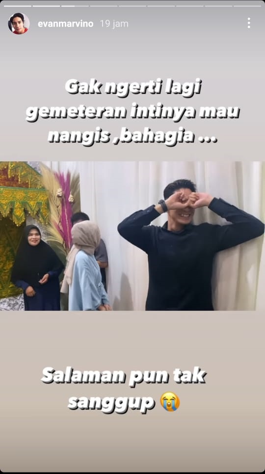 10 Momen pertemuan pertama Evan Marvino dan calon istri, bikin baper