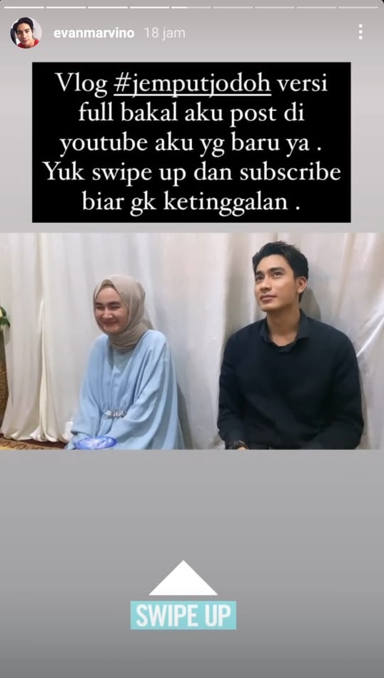 10 Momen pertemuan pertama Evan Marvino dan calon istri, bikin baper