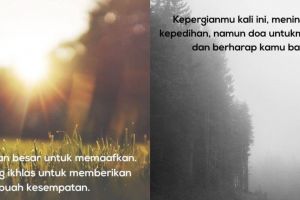 120 Kata-kata mutiara cinta sedih, haru dan menenangkan hati