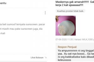 13 Review lucu beli skincare di online shop, bikin gagal glowing deh