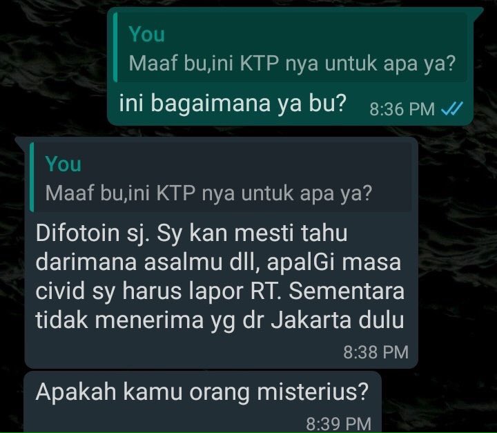 11 Chat lucu pertanyaan dari ibu kos ini bikin senyum bingung