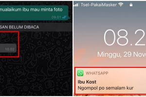 11 Chat lucu pertanyaan dari ibu kos ini bikin senyum bingung