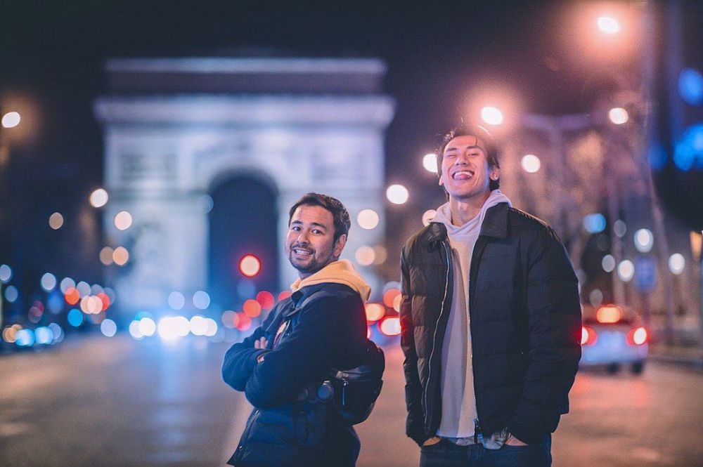 10 Momen kedekatan Sean Gelael dan Raffi Ahmad, friendship goals