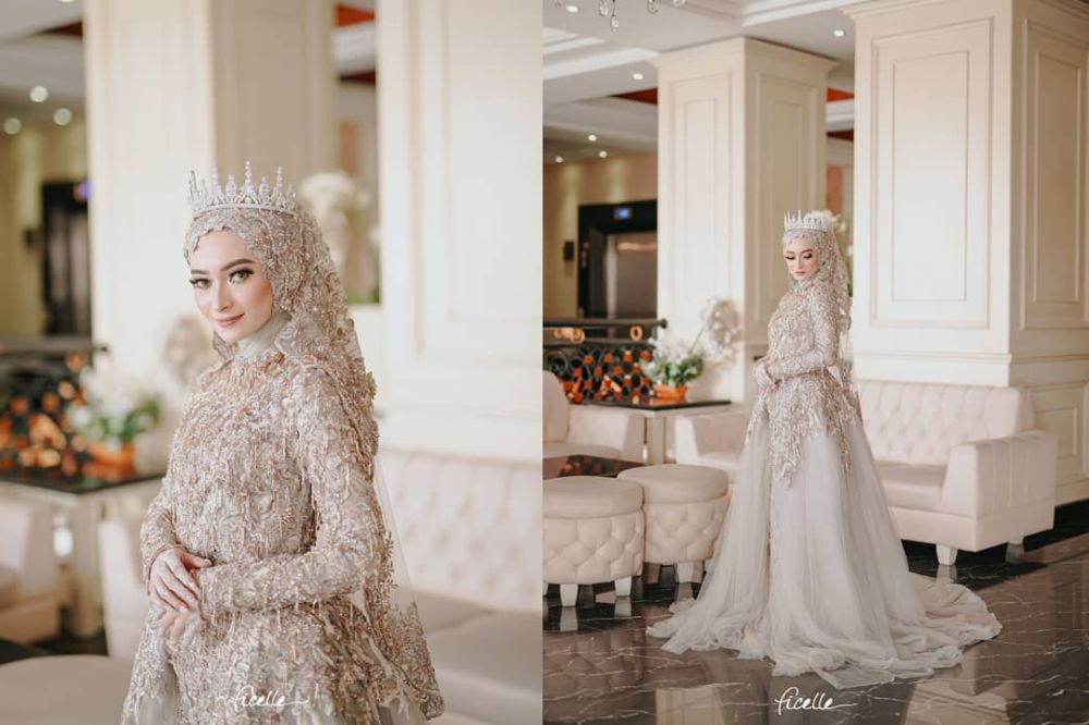 10 Potret gaun Valda Alviana istri Reza D'Academy, bak putri raja