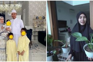 10 Potret kebun dalam rumah Kartika Putri, asri dan indah