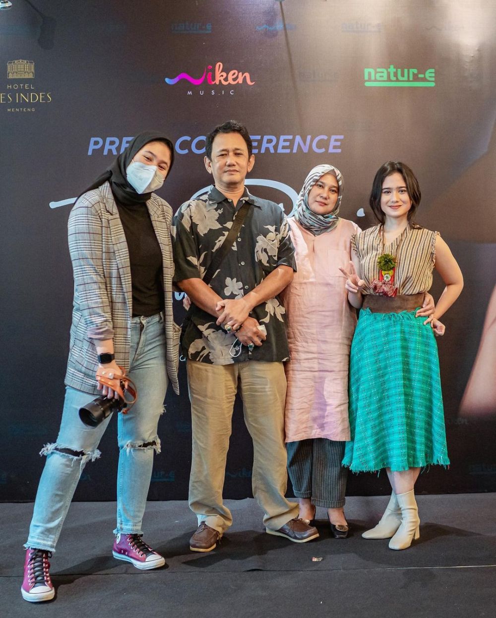 6 Momen Tissa Biani launching single perdana, ditemani Dul Jaelani