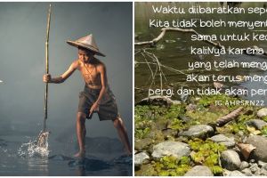 40 Kata-kata bijak kehidupan seperti air mengalir, menyejukkan hati