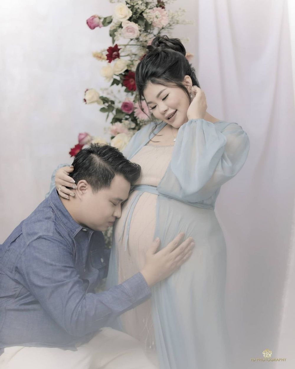 Hamil anak pertama, ini 8 potret maternity Wendy Lo adik Sarwendah