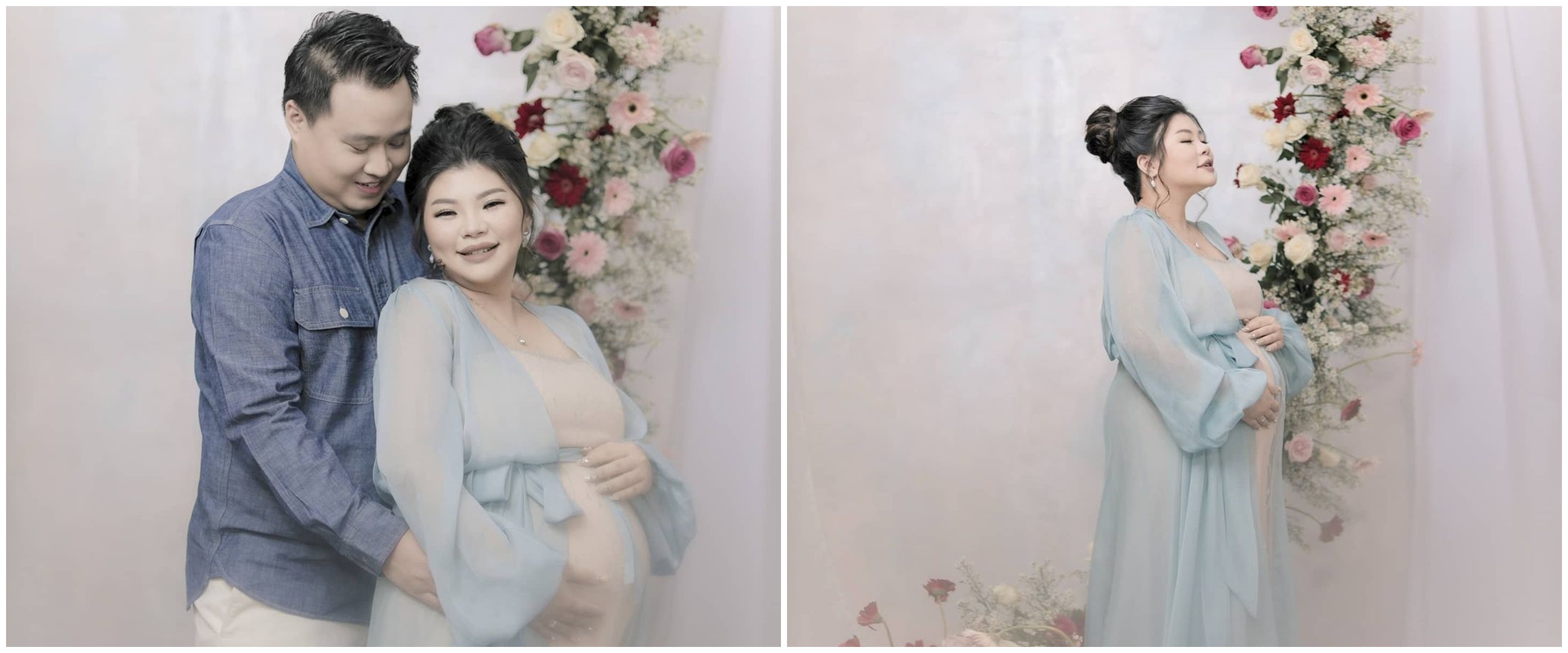 Hamil anak pertama, ini 8 potret maternity Wendy Lo adik Sarwendah