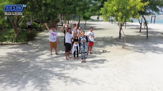 10 Momen Maia Estianty di Pulau Seribu, goda Mey Chan dan Richard Kyle