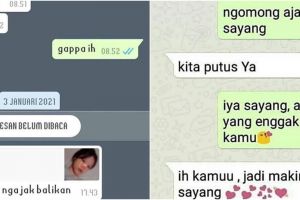8 Chat orang nggak konsisten ngajak putus ini bikin gagal paham