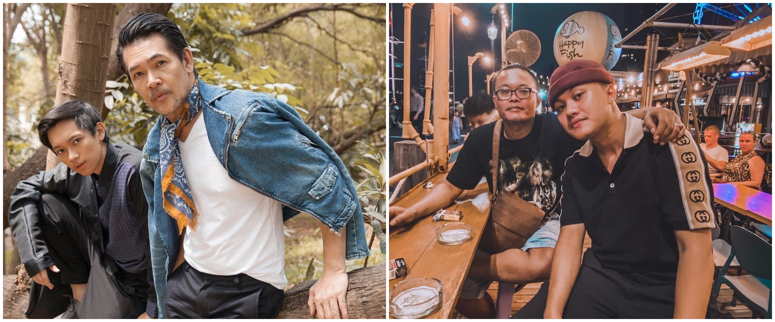 Potret 12 kebersamaan seleb dan putranya, auranya bak sahabatan