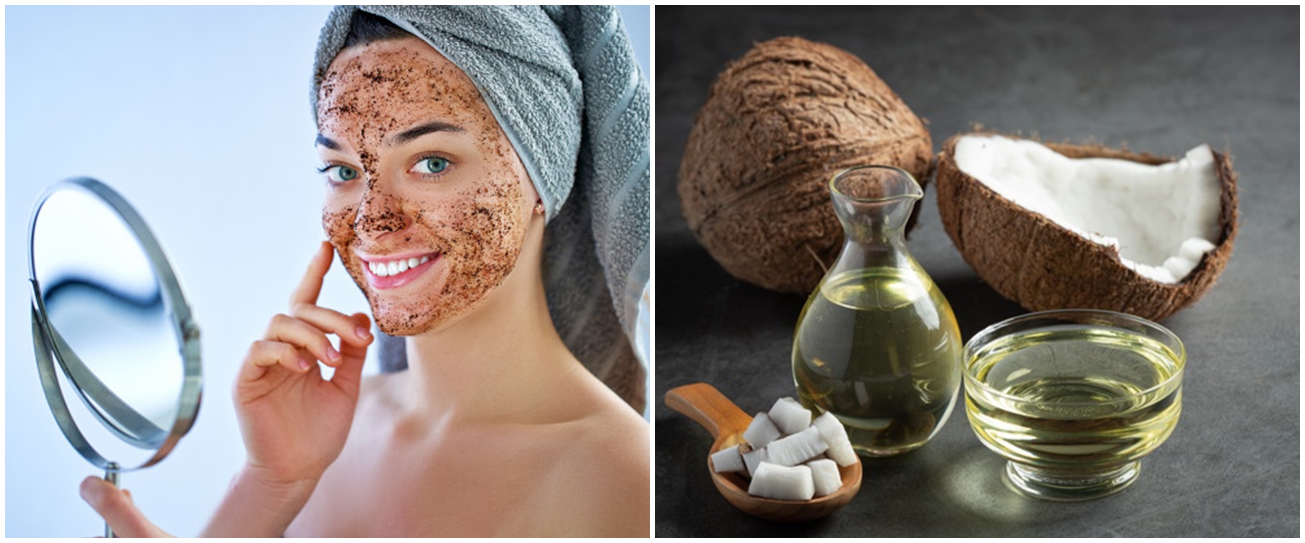 Cara membuat masker kopi dan minyak kelapa, bisa melembapkan kulit