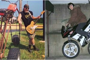 10 Modifikasi motor jadi tinggi ini bikin bingung cara naik