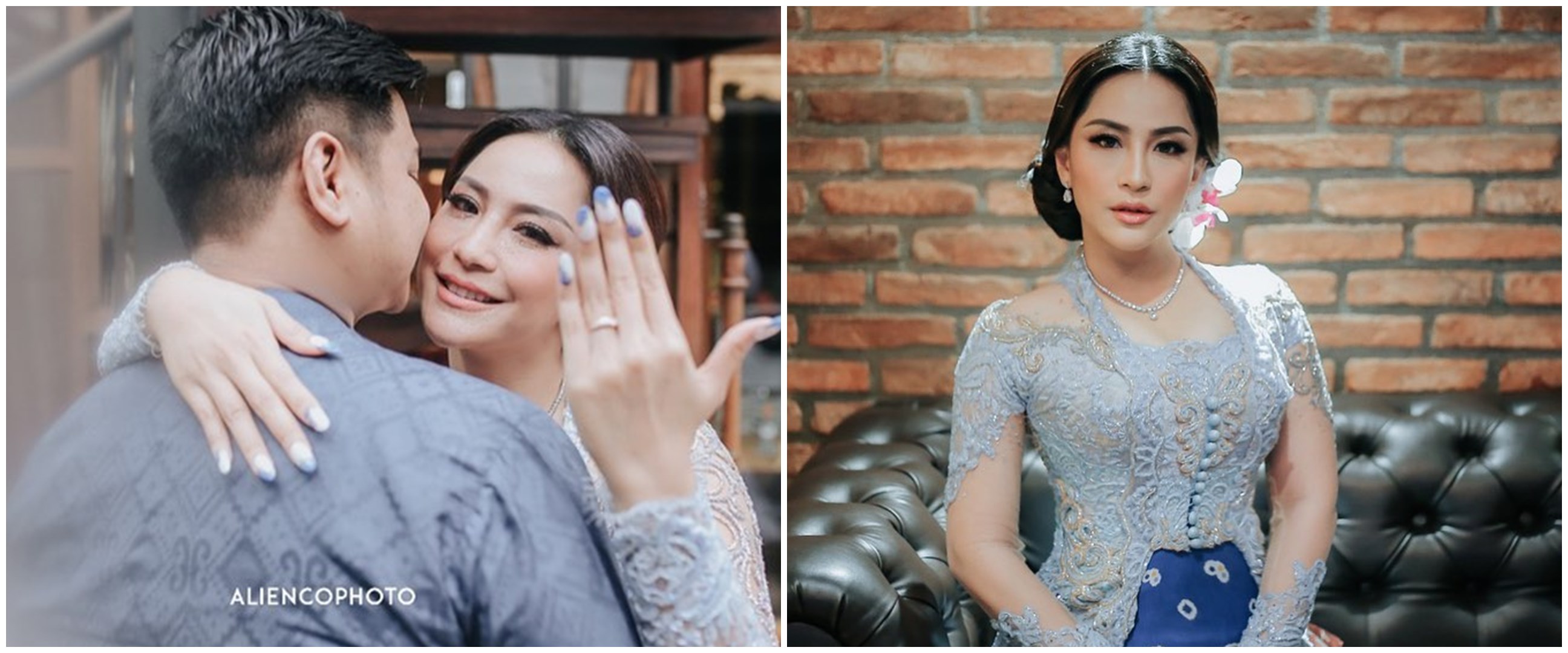 8 Momen lamaran pedangdut Nabilla Gomes, khidmat dan penuh rasa haru