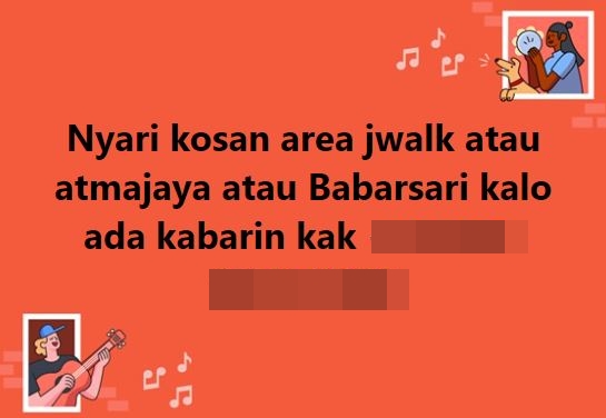 10 Status absurd orang cari kost ini bikin ngerutin dahi