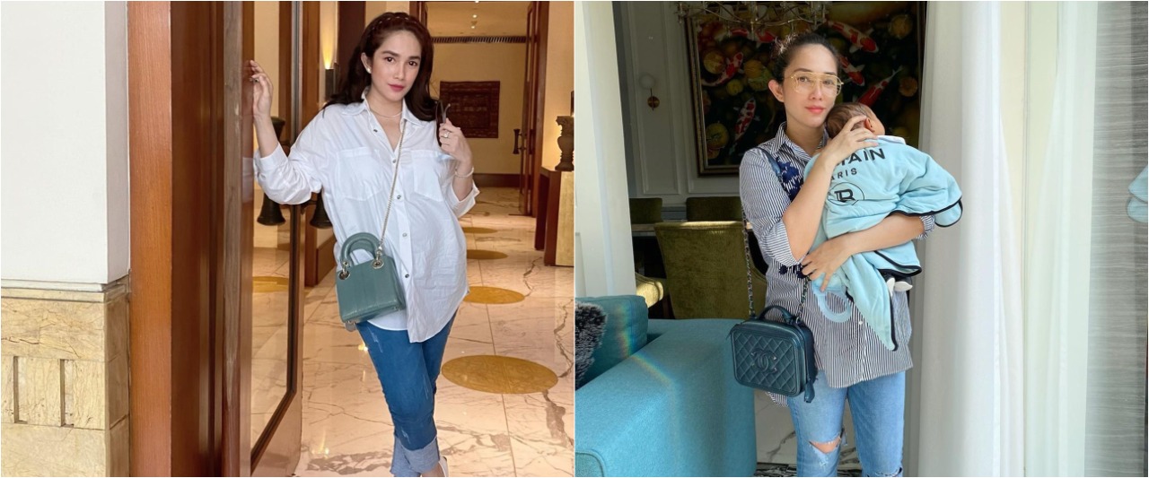 Gaya rambut anaknya dinyinyiri, ini respons santai Ussy Sulistiawaty