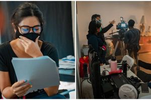 10 Potret Dian Sastrowardoyo jadi sutradara, pengalaman pertama