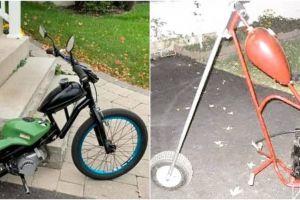 10 Modifikasi ban sepeda motor jadi kecil, bikin gagal paham