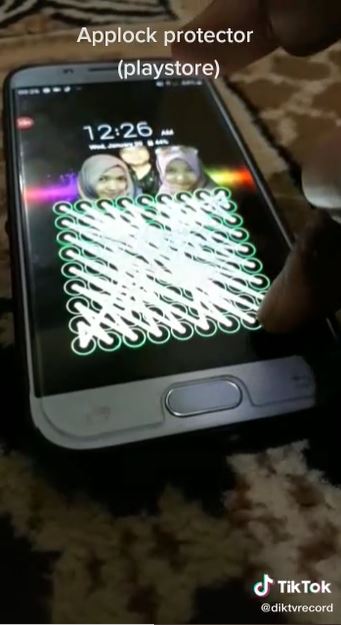 Viral pola lockscreen HP yang rumit abis, susah dibobol