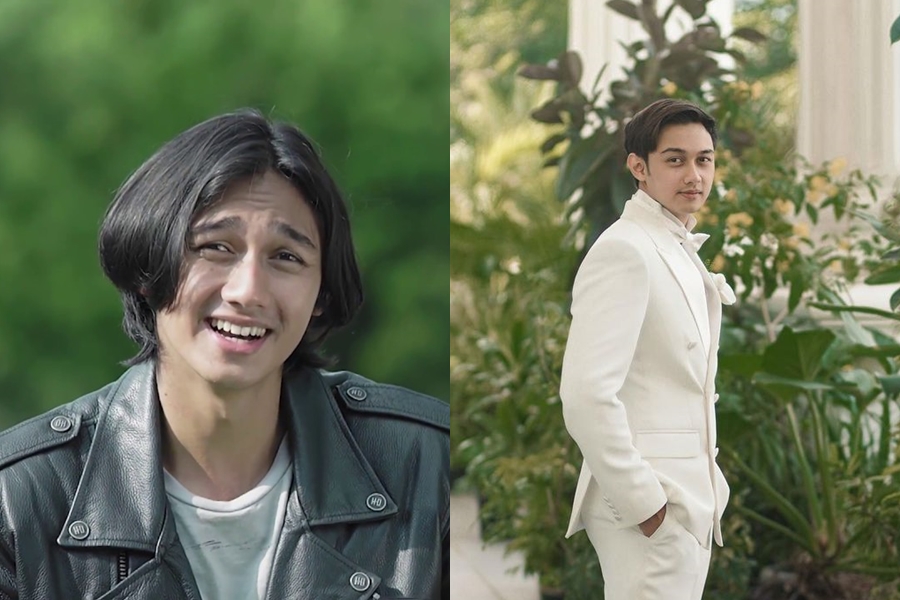 Beda gaya 10 pesinetron ganteng saat berambut gondrong dan cepak