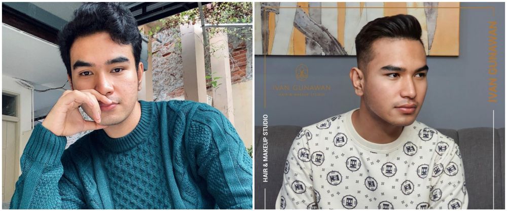 Potret 6 seleb usai di-make over Ivan Gunawan, Dimas Ahmad manglingi