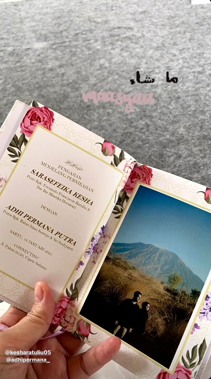 10 Momen Kesha Ratuliu gelar pengajian jelang pernikahan