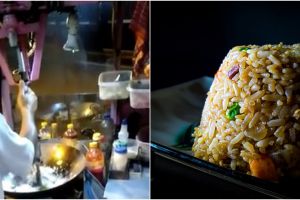 Inovasi viral tukang nasi goreng keliling, bikin tak capek mengaduk