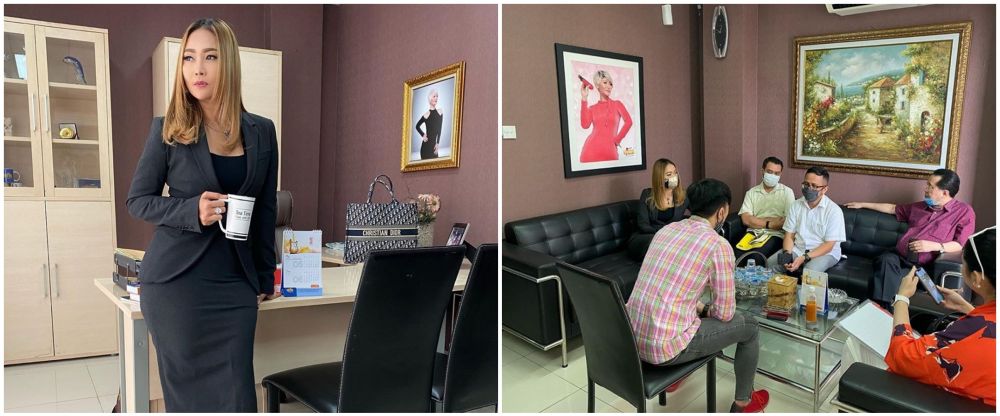 Potret kantor 8 seleb, milik Zaskia Adya Mecca usung gaya industrial