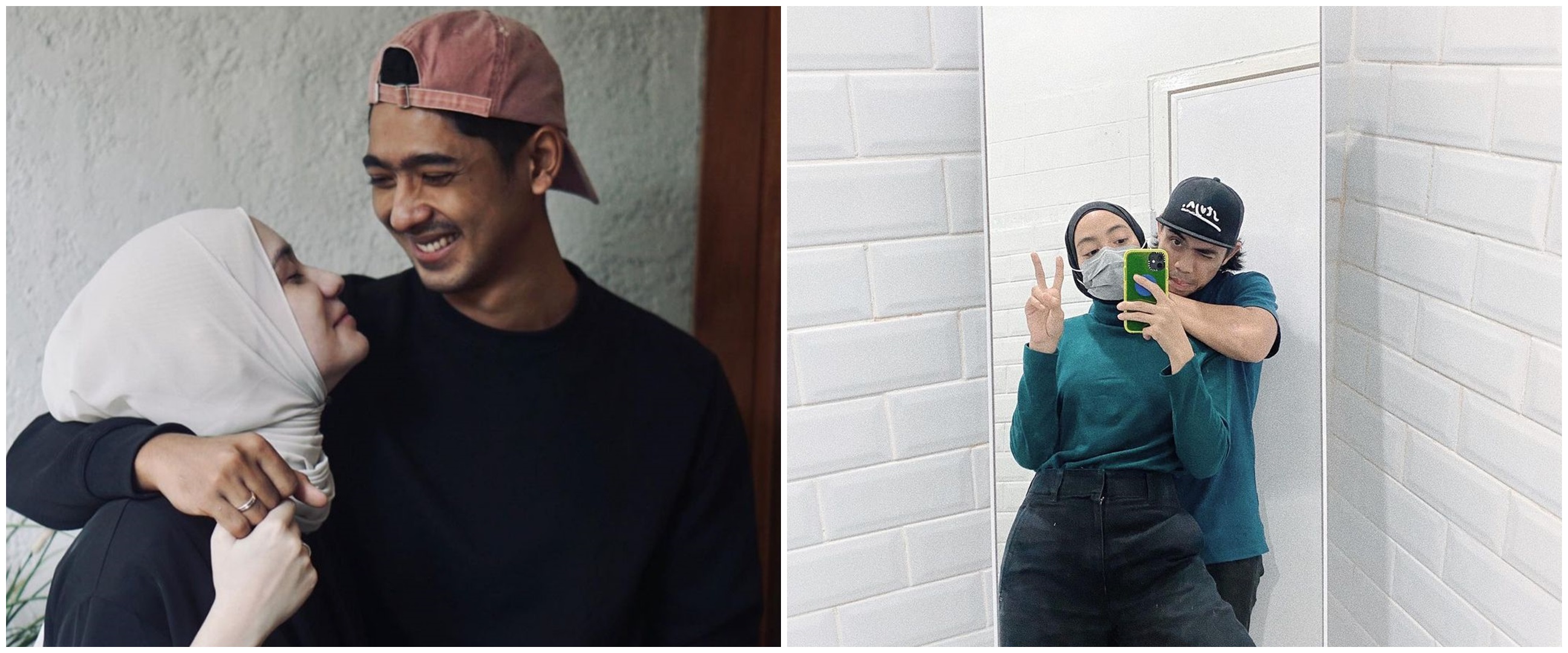 Potret kece 10 seleb kembaran baju dengan pasangan, ada Arya Saloka