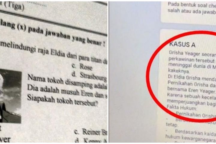 Soal Ujian Sekolah Brilio Net
