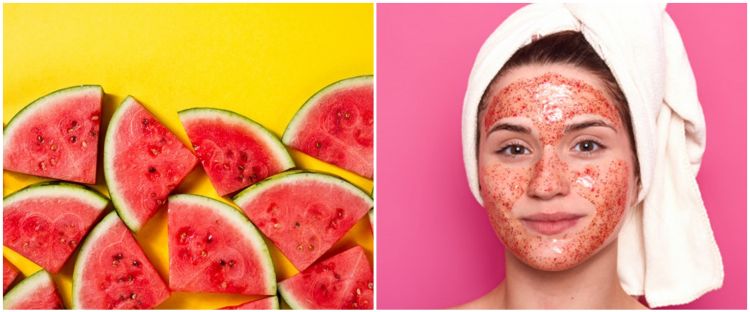 5 Cara  membuat  masker semangka bikin kulit wajah glowing