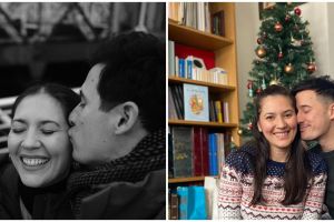 Tinggal di London, ini 8 foto manis Hannah Al Rashid & Nino Fernandez