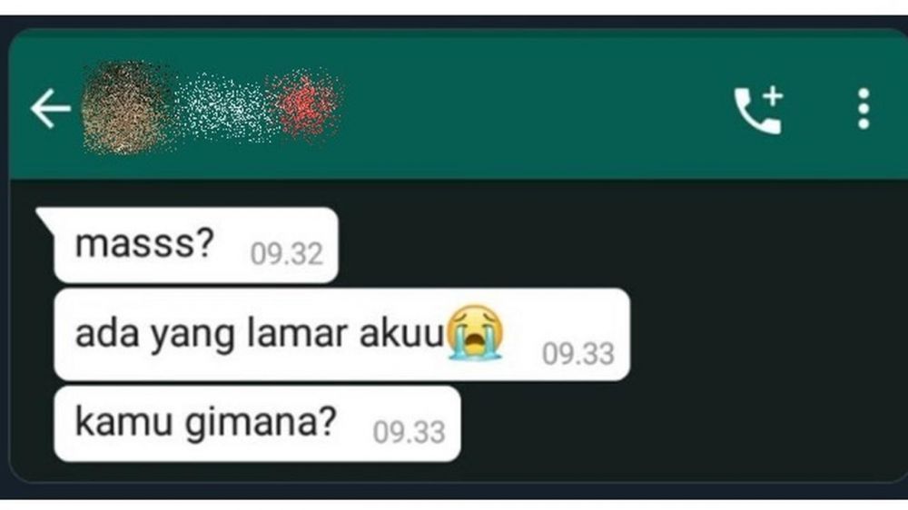 10 Chat drama pacar dilamar cowok lain, nyeseknya sampai ubun-ubun