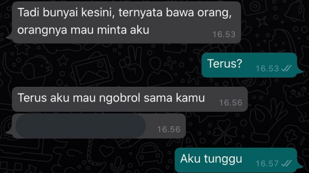 10 Chat drama pacar dilamar cowok lain, nyeseknya sampai ubun-ubun