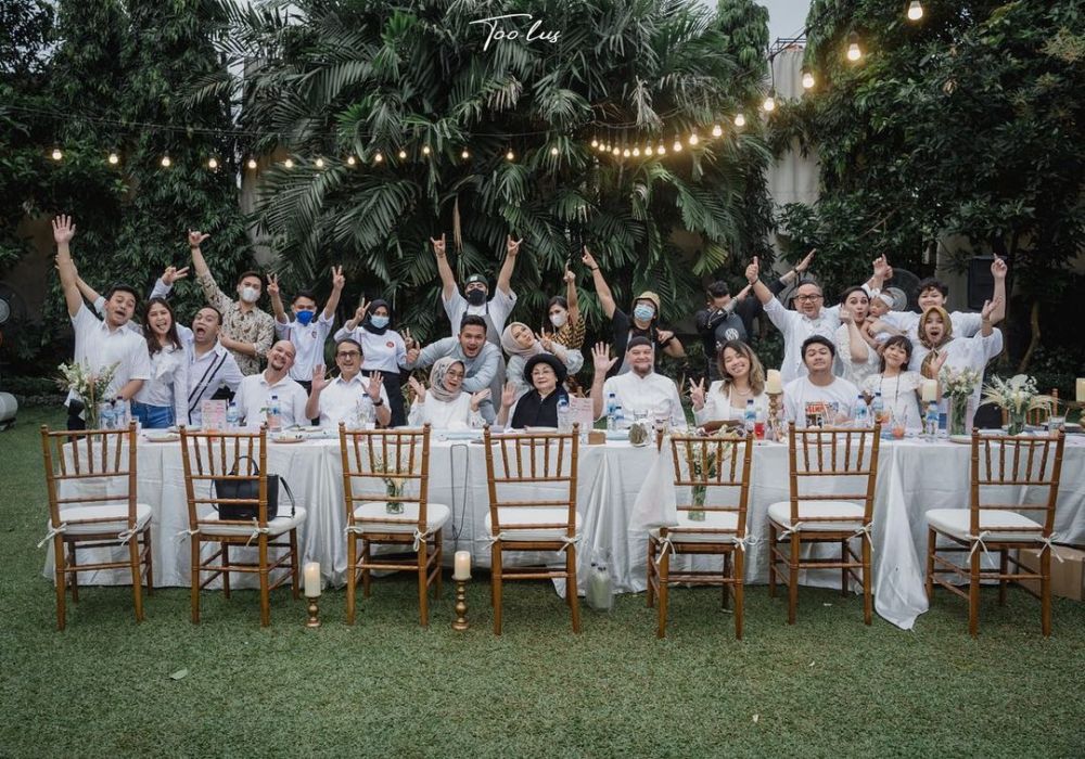 10 Momen intimate dinner Kesha Ratuliu, bernuansa Jimbaran Bali