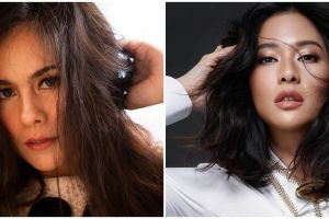 4 Gaya Dian Sastro dan Wulan Guritno gowes bareng, curi perhatian