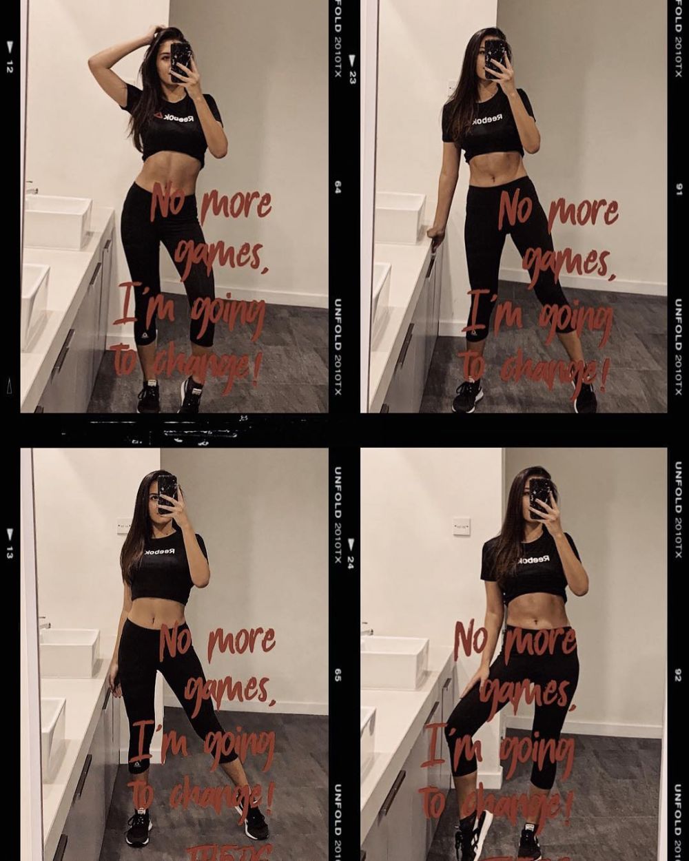 Momen 8 pesinetron cantik pamer perut six pack, body goals abis