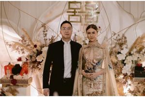 7 Momen sangjit Marcella Daryanani, serba elegan dan mewah