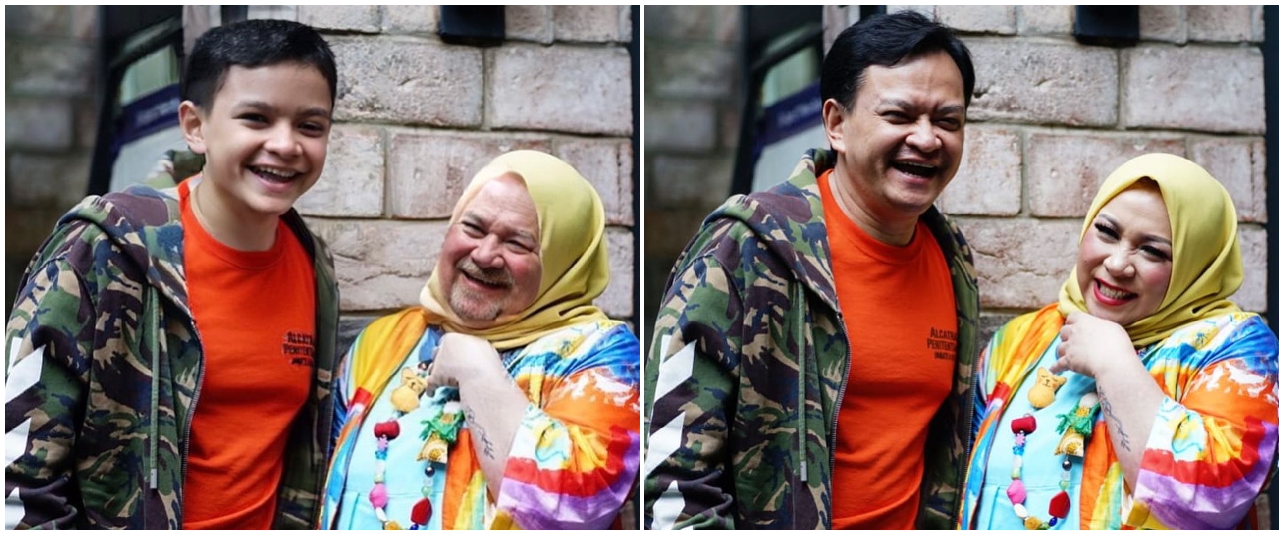 5 Potret Melly Goeslaw dan Hedi Yunus adu wajah keriput pakai FaceApp