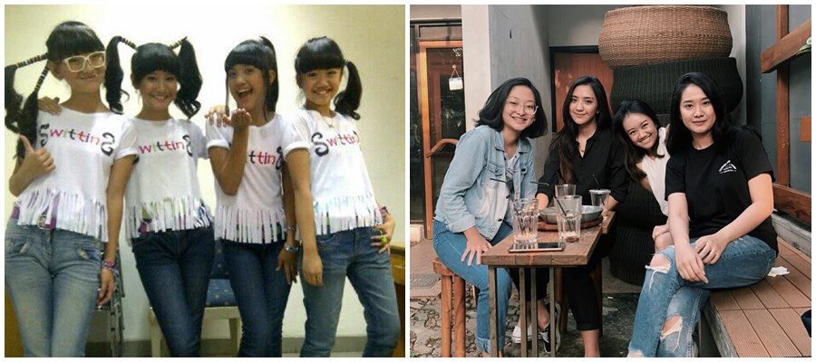 Lama tak muncul di TV, ini 6 potret terbaru girlband Swittins