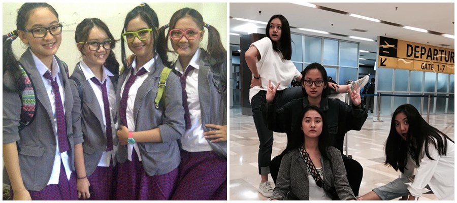 Lama tak muncul di TV, ini 6 potret terbaru girlband Swittins