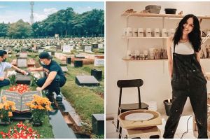 Ziarah makam keluarga, Sophia Latjuba ungkap gelar bangsawan nenek