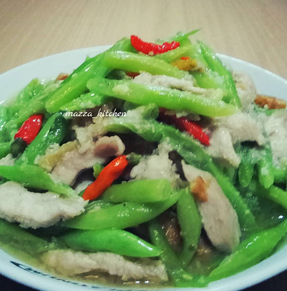 resep cah buncis © Instagram resep cah buncis © Instagram