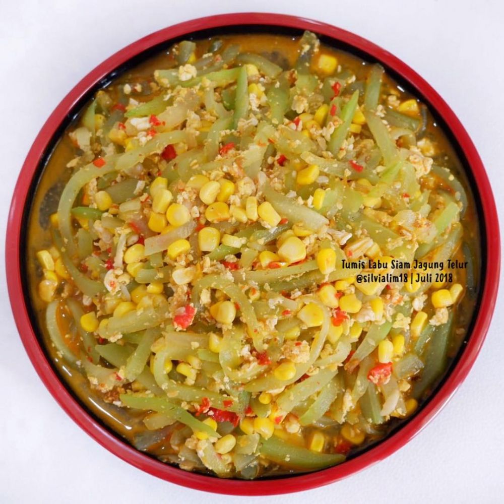 Resep lauk berbahan labu siam © Instagram Resep lauk berbahan labu siam © Instagram
