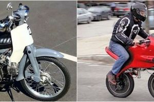 10 Modifikasi motor menjadi pendek ini bikin gagal paham