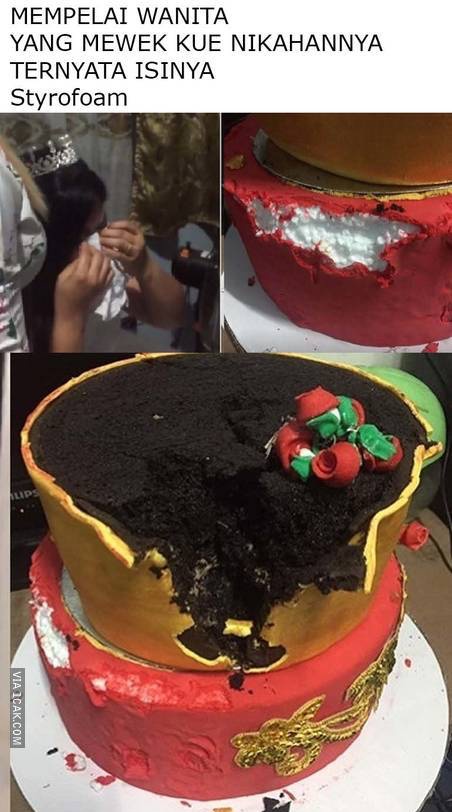 10 Momen apes di acara pernikahan ini bikin nyengir kasihan