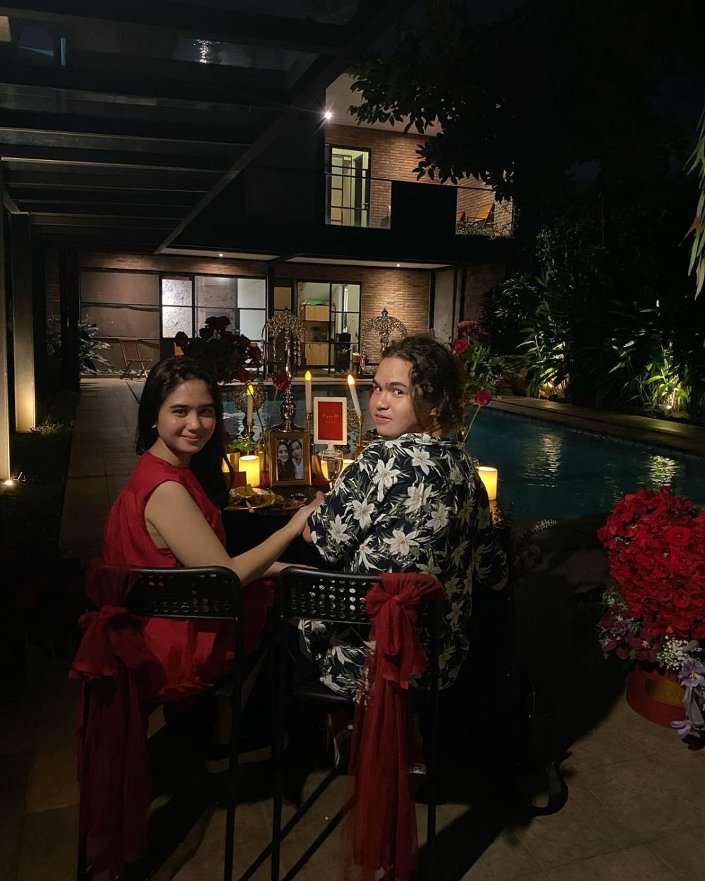 7 Momen Tissa Biani dan Dul Jaelani dinner romantis, bikin baper